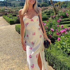 Zara Open Corset Back Dress